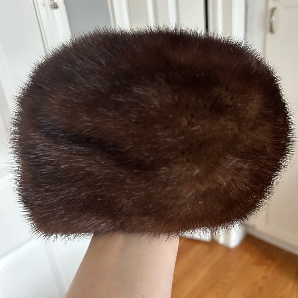 Elegant Brown Fur Hat